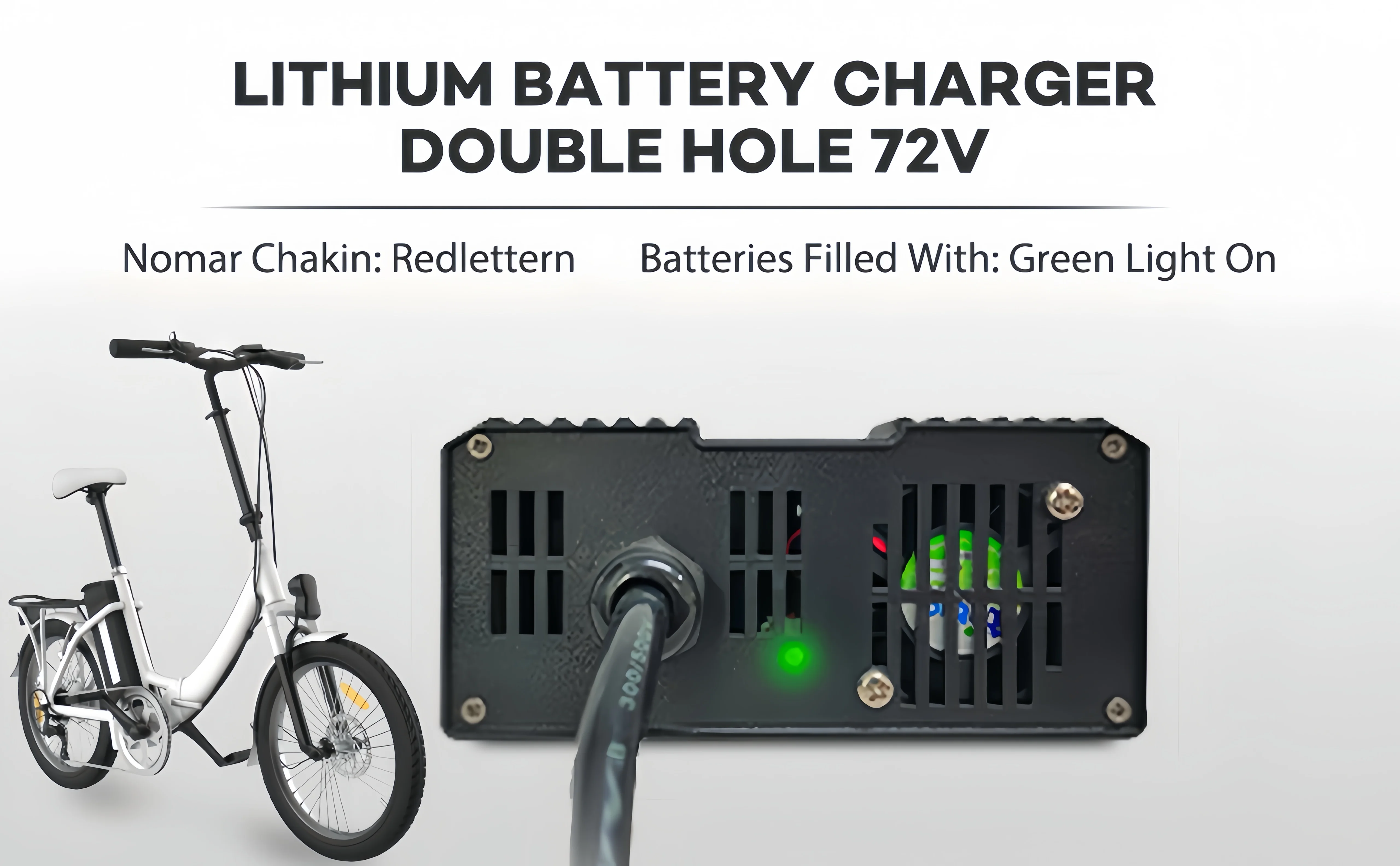 YZPOWER 84V 5A Lithium-Batterie-Ladegerät 20S 72V Ladegerät Lithium-Akku Universelles Schnellladen mit Lüfter – Detail 7