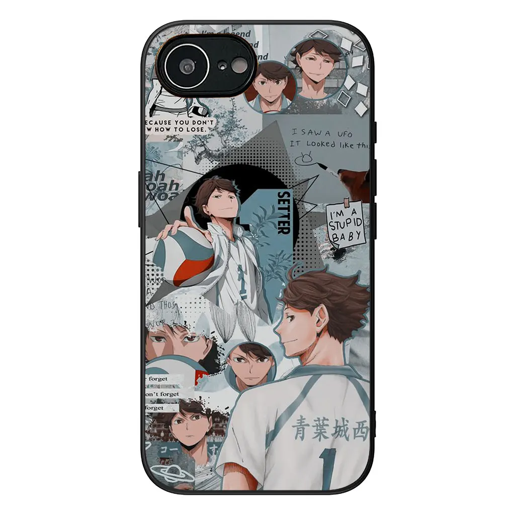 Toru Oikawa & Shoyo Hinata Haikyuu-Inspired Phone Cover Case