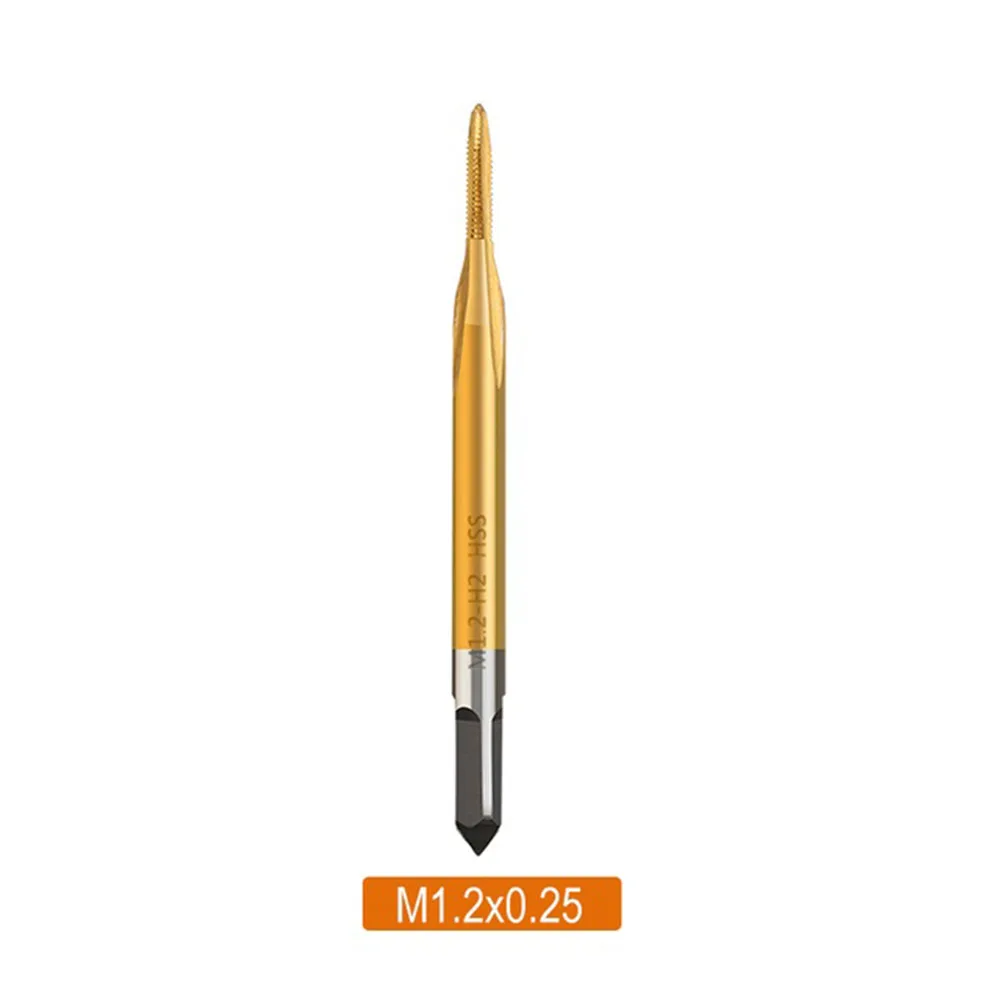 Рисунок 2 - M1- M1.7 HSS Сверло с титановым покрытием