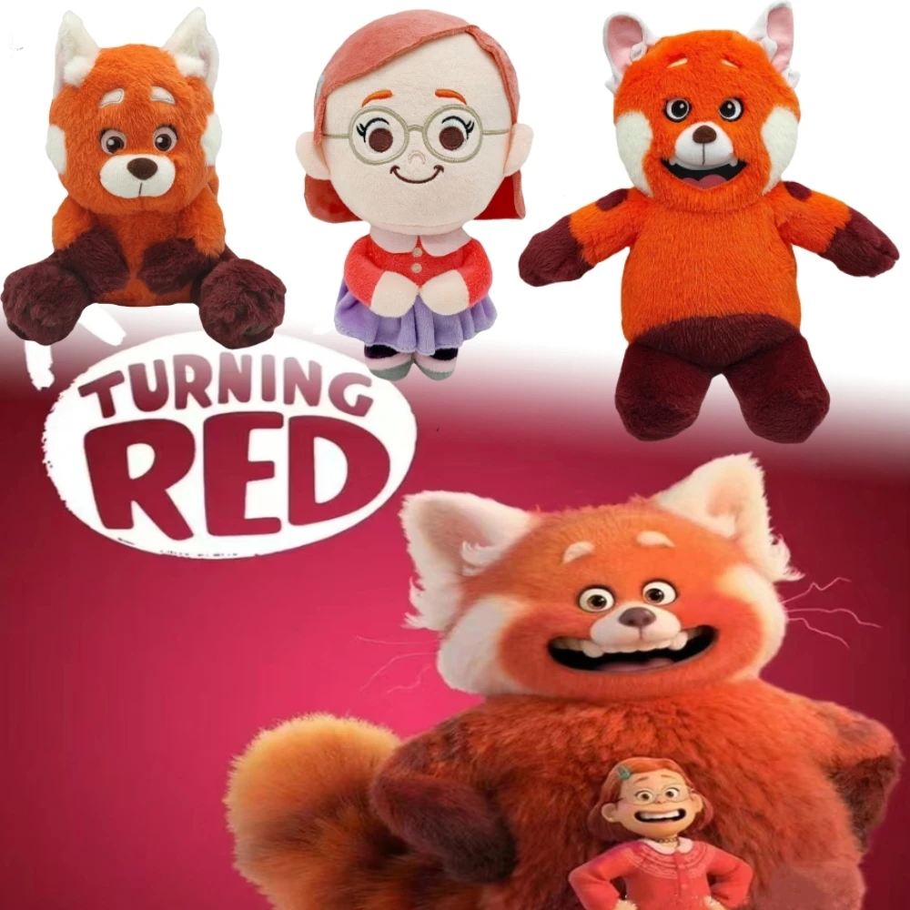 

Новинка вращающаяся игрушка Reds версия Молодежная деформация плюшевая игрушка милая Mei плюшевая игрушка енот кукла красная панда декор комнаты и детский подарок