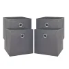 Non Woven Fabric Storage Box, Clothing Sorting Box, Uncovered Storage Box, Master Bedroom Foldable Fabric Storage Box 3