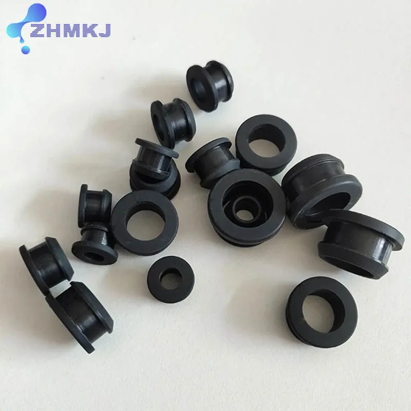 1/2/3/5/8/10Pcs Silicone Rubber Snap-on Grommet Hole Plugs End Caps Bung Wire Cable Protect Bush 4.5mm-30mm silicone rubber plugs,rubber caps,silicone rubber caps