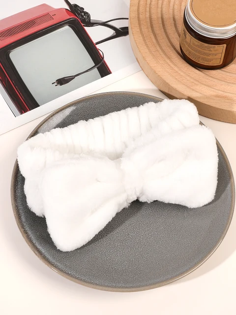 Set 4 Fasce Per Capelli E Polsini Spa - Per Lavaggio Viso E Trucco - Foto 2