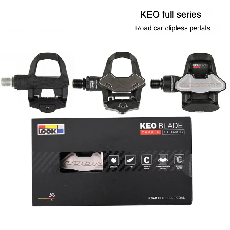 Calas De Ciclismo Compatible Con Look Keo Pedales, Calas De