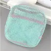 Lightweight Mesh Zipper Bags Portable Space Saving Travel Toiletry Pockets Rotary Hook Large Capacity Mini Makeup Pouch Home 3