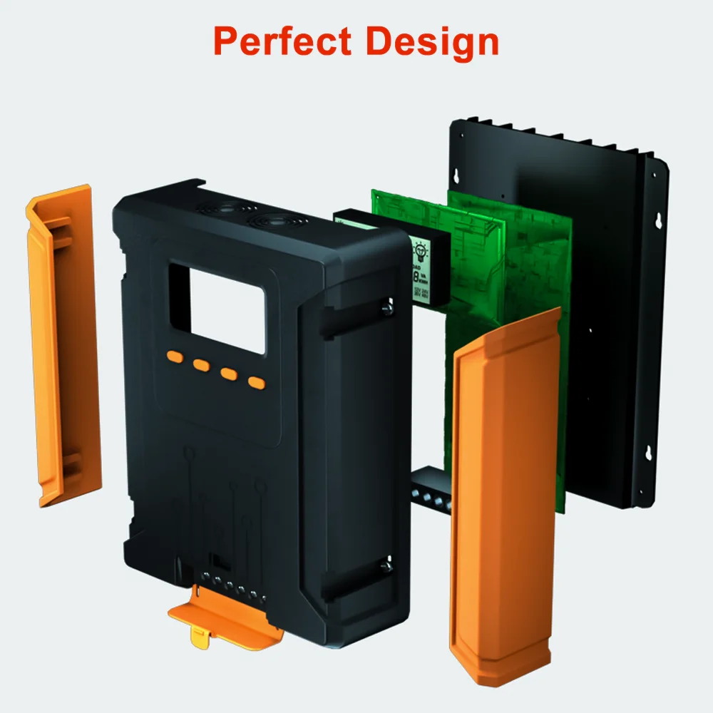 12V-48V Auto Solar Controller MPPT 30A-120A, High-Efficiency PV Regulator & Batt