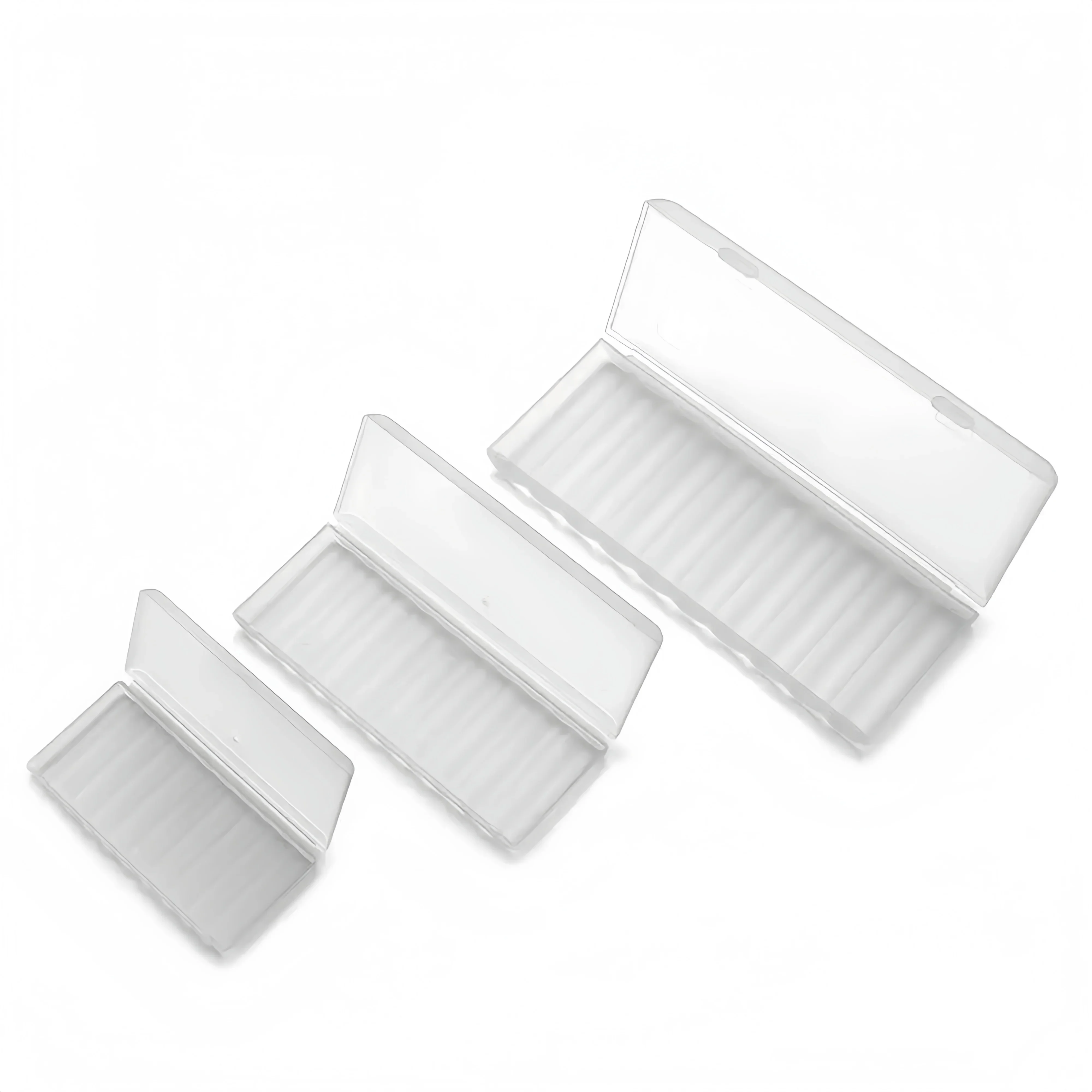 10 Slot Transparent Plastic Battery Storage Box