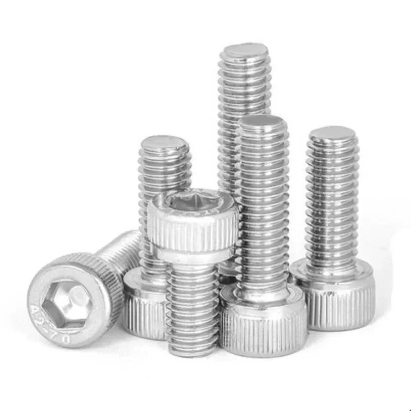 Viti Testa Esagonale M3 M4 M5 In Acciaio Inox 304 - Confezione 10/20/50/100 Pezzi