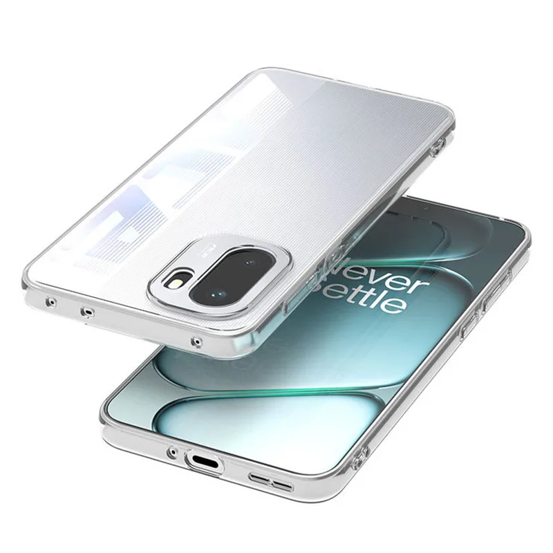 Sleek Slim Soft TPU Clear Transparent Phone Case - Perfect Fit Cover