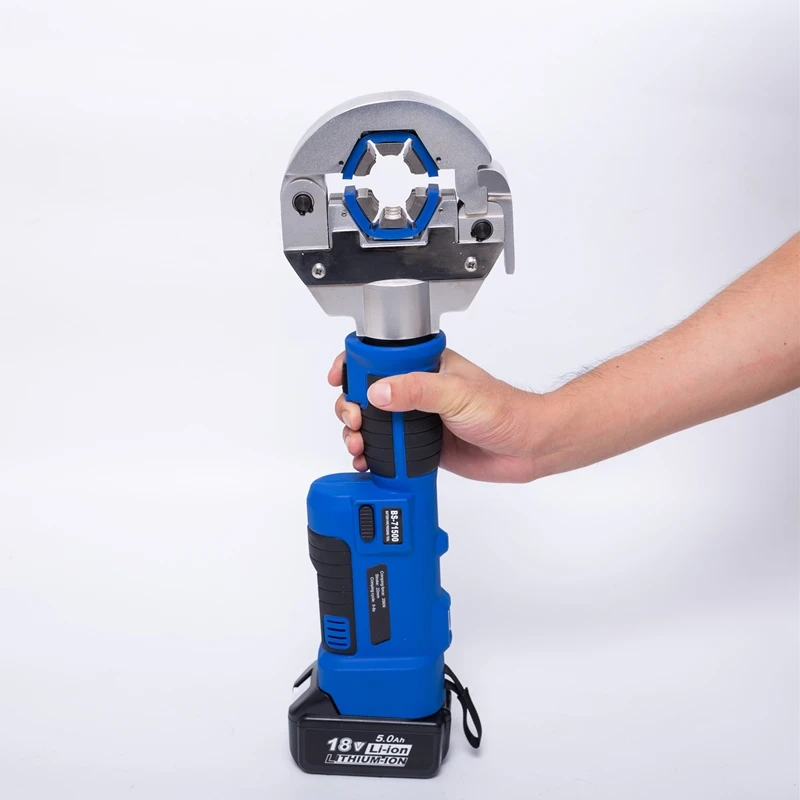 

Rechargeable Portable Air hose clamping electric tube crimper 3/8 to 7/8 inch Car A/C hose pipe crimping tool