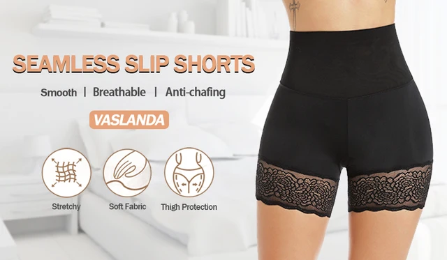 3 in 1 Safety Pants Shorts Anti Chafing Tummy Control Shaping Panties With  Fish Bones Under Skirt Seamless Underwear High Waist - AliExpress