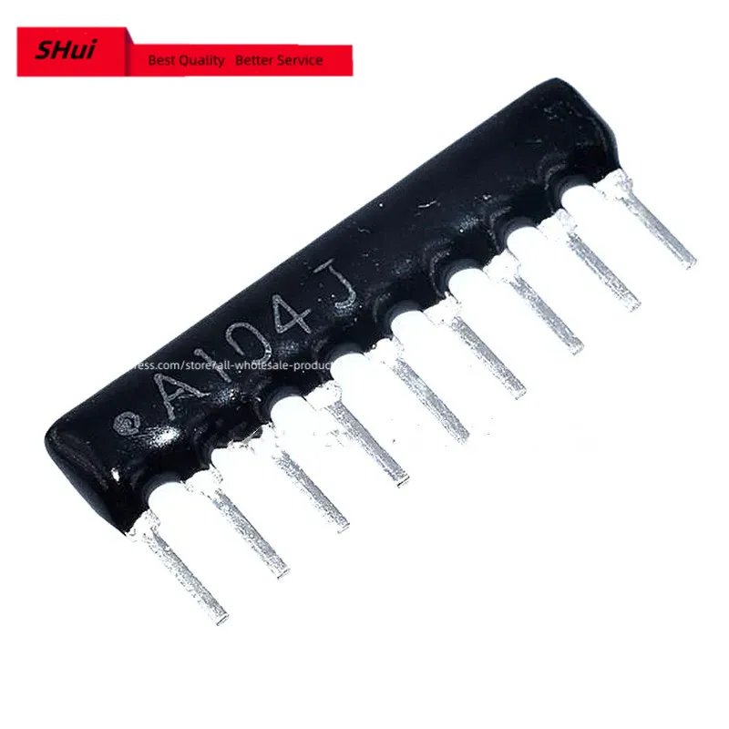 10PCS A09-103/102/472/104 SIP-9 Commoned Resistor Network Array 9PIN (1K 2K 3.3K 4.7K 10K 22K 100K 33K 47K 100R 220R 470R 330R