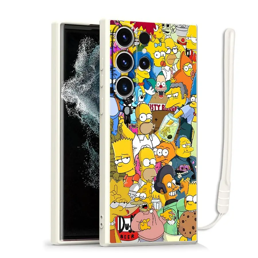 Simpsons Cartoon Phone Cover Case