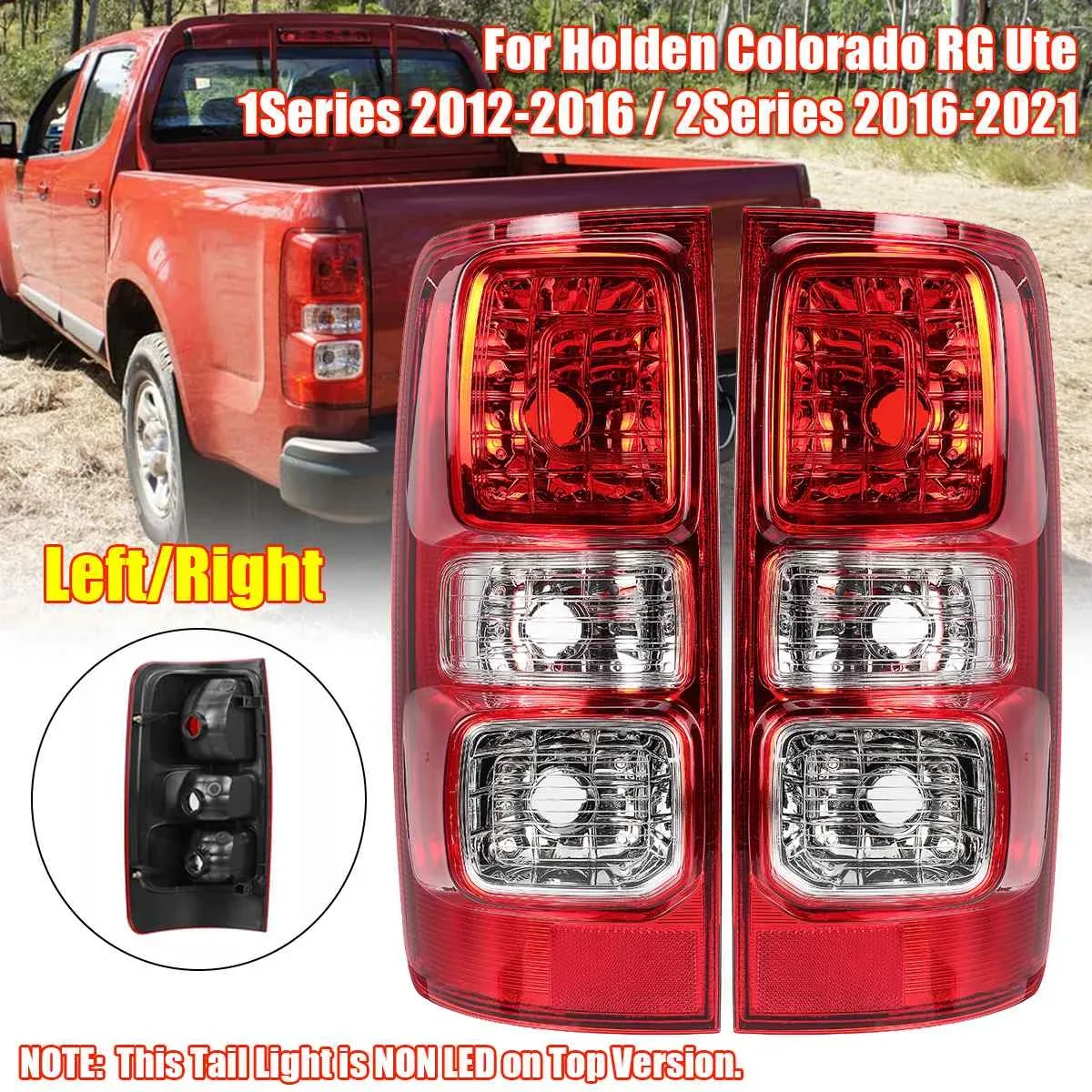 

Левый/правый задний тормозной сигнал автомобиля, задний фонарь, сигнал поворота для Holden до Колорадо RG Ute 1 серии 2012-2016 2 серии 2016 2017 2018 2019 2020