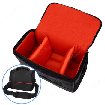 Borsa per fotocamera DSLR digitale di moda Borsa a tracolla Custodia impermeabile Fotografia Borsa per foto per borsa per obiettivo Canon Nikon Sony