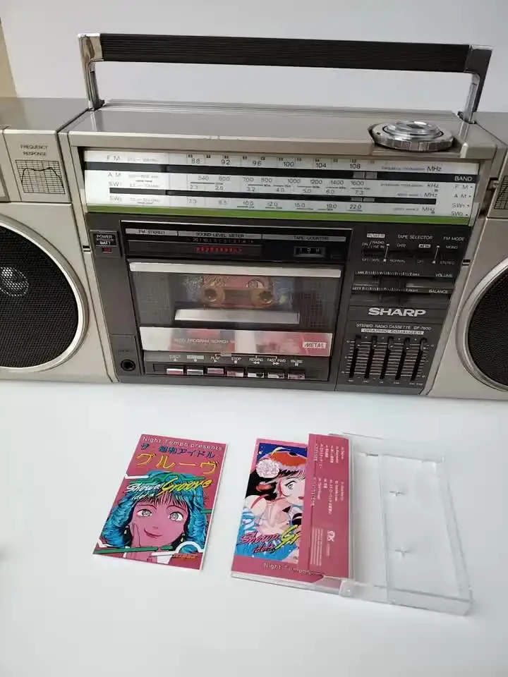 New Vaporwave Showa Idol's Groove Night Tempo Presents Music Tape