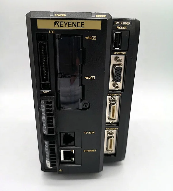Keyence Cv-X100F Sistema Di Visione Intuitivo Sensore/Controller Di Immagine Nuovo Originale