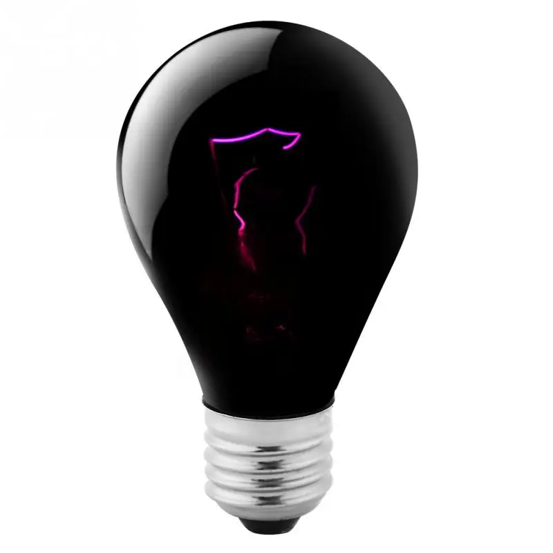 220230VMiniInfraredCeramicEmitterHeatBulbBlackNightHeatLamp