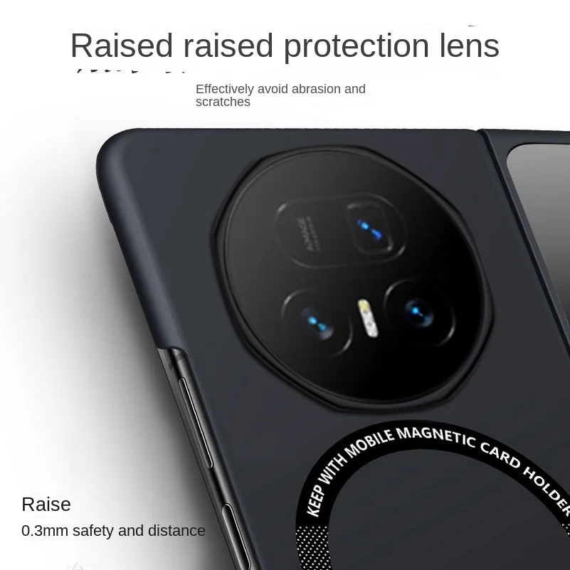 Luxury Ultra-Thin Frameless MagSafe-Compatible Magnetic Hard Phone Case