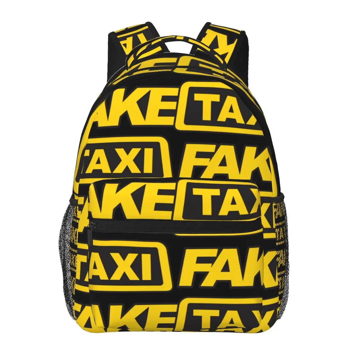 FAKE TAXI Casual Backpack Unisex Students Leisure Travel Computer Backpack
