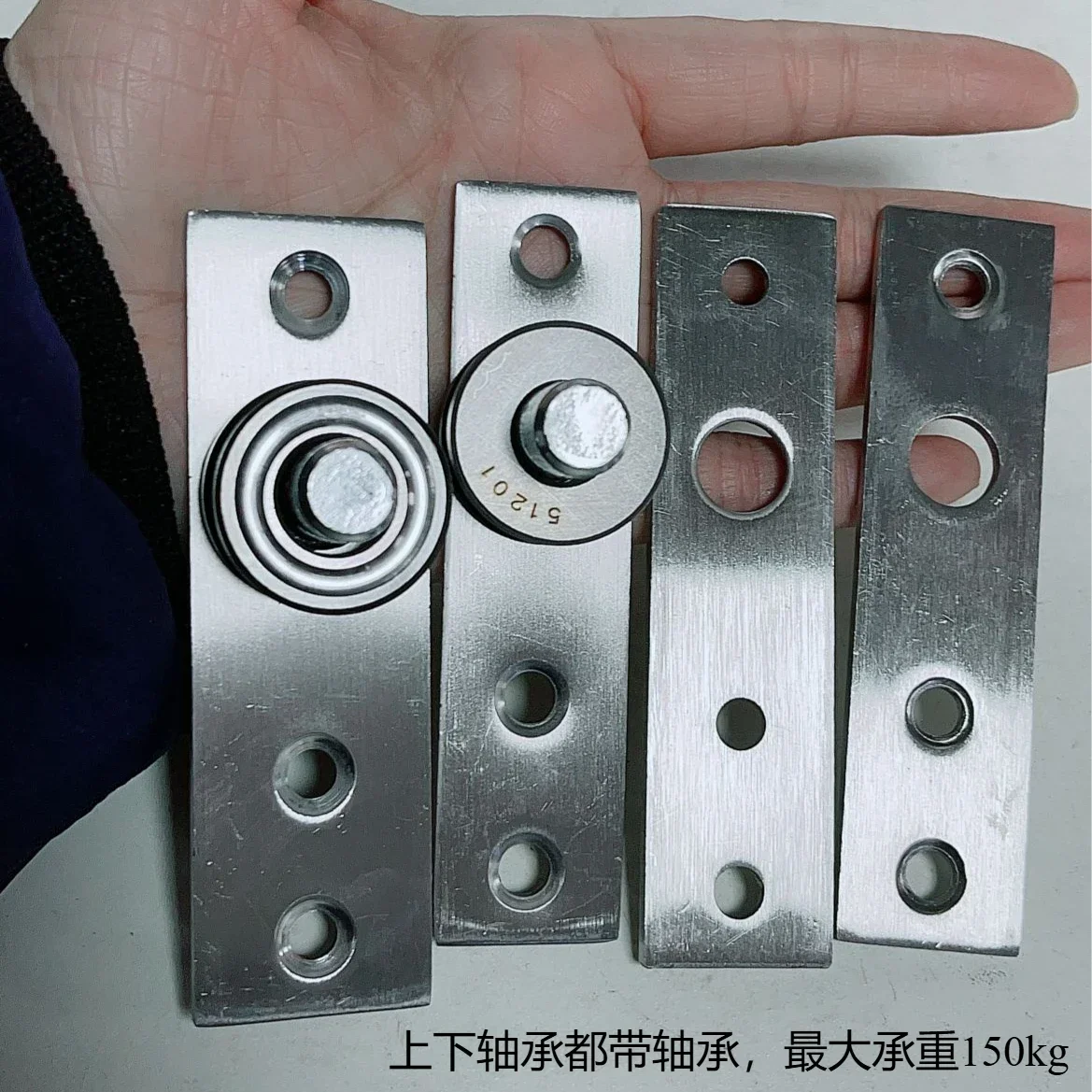 CERNIERA CHIUSURA ACCIAIO INOX PORTALUCCHETTO CON OCCHIO GIREVOLE - Foto 8