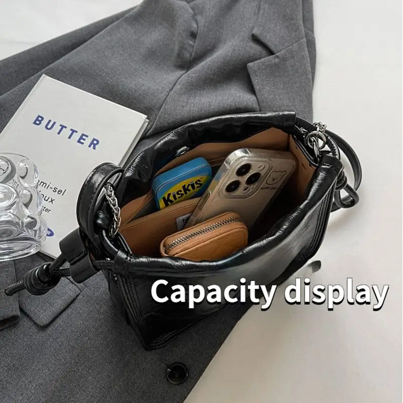 2023 New Trend Fashion PU Chain Versatile Simple High Quality Shoulder Crossbody Bag For Women Girl Sale With Free Shipping