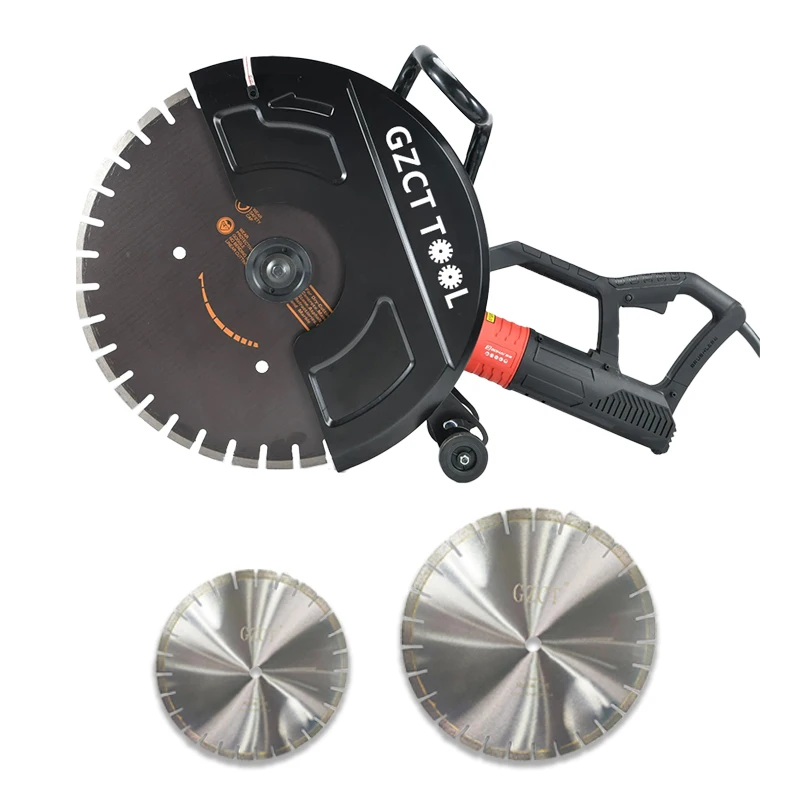 BDC625 7500W 24"High Power Brushless Motor Concrete Cutting Saw Dust-free Stone Cutting Machine
