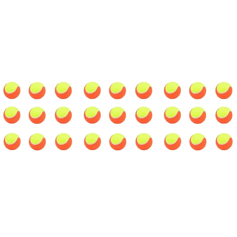

NEW-27 PCS Elasticity Soft Beach Tennis Ball High Quality Training Sport Rubber Tennis Balls