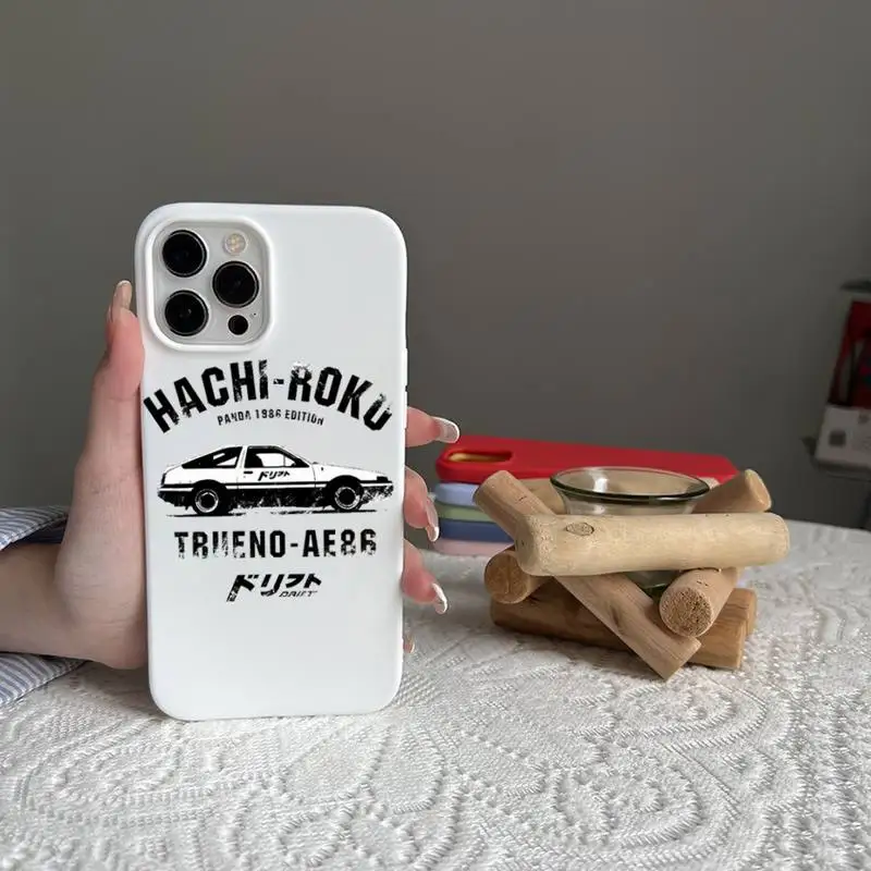 Anime Initial D AE86 Tail Light Art Shockproof Phone Case Cover