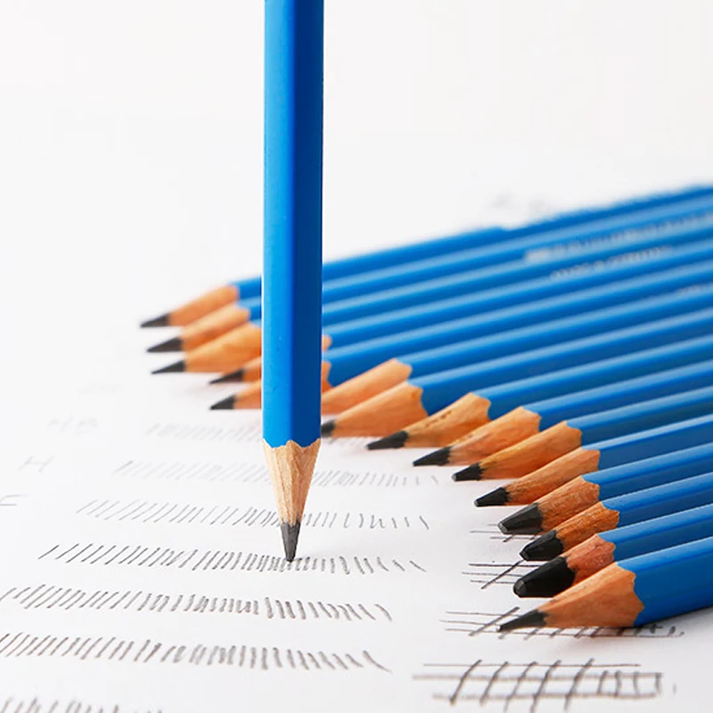 3pcs STAEDTLER 100 Blue Pencil Drawing Sketching Pencil Art Supplies School Stationery Supplies 5