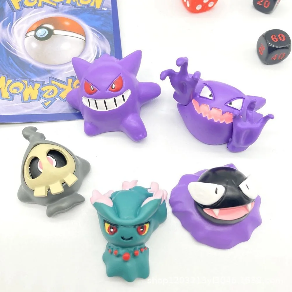 5 Tipos De Fantasma Pokemon Figura Dos Desenhos Animados Versão Coreana  Versátil Geladeira Ímãs Gorgar Haunter Acessórios Divertidos Criativos -  Figuras De Ação - AliExpress