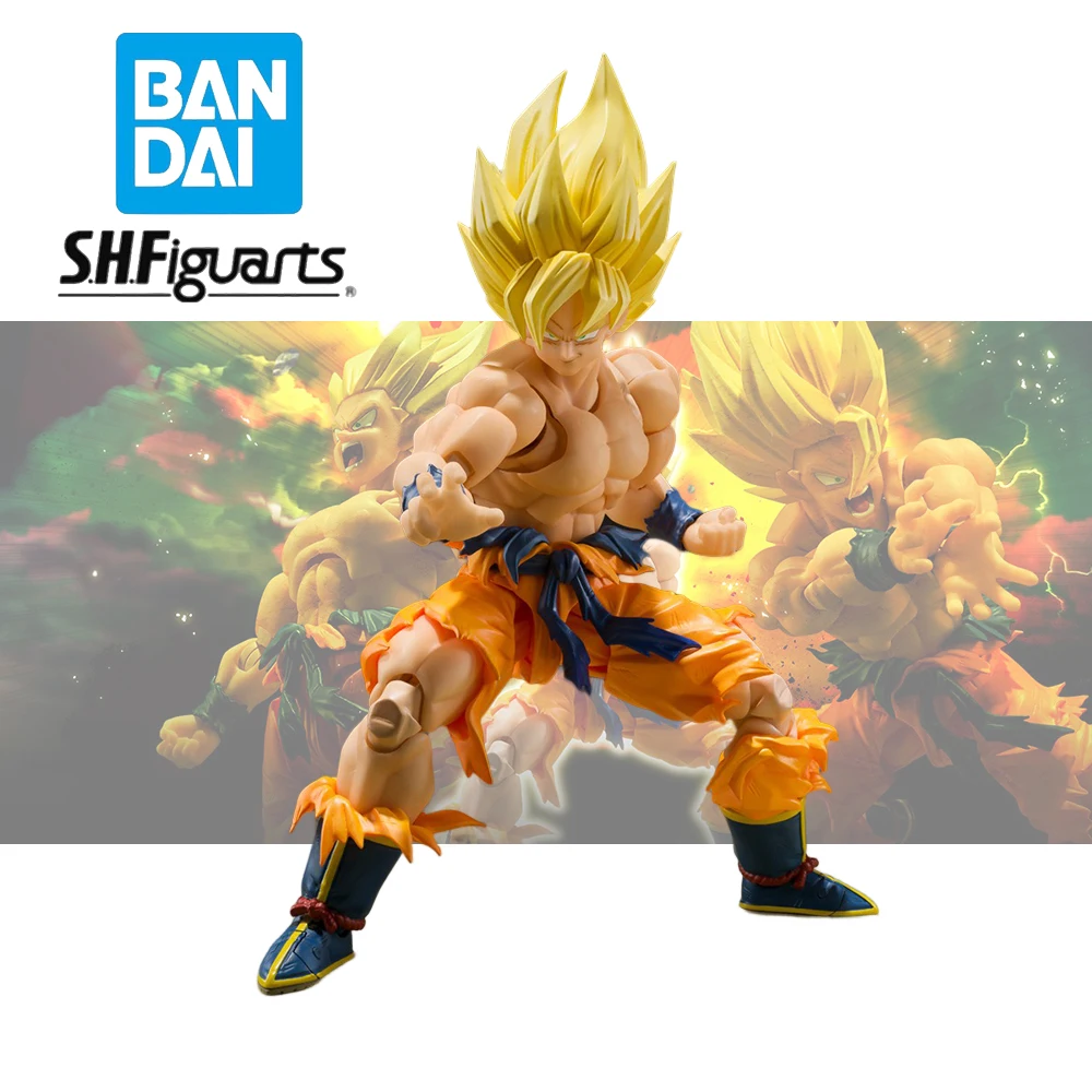 

Dragon Ball Z Original Genuine Bandai S.H.Figuarts Son Goku Action Anime Figure Legendary Super Saiyan Boxed Model Doll Toys