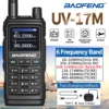 Baofeng UV-17M Walkie Talkie Wireless Copy Frequency Six Band Long Range Air Band FM/AM 999CH UP UV-5R 17 Pro Two Way Radio 1