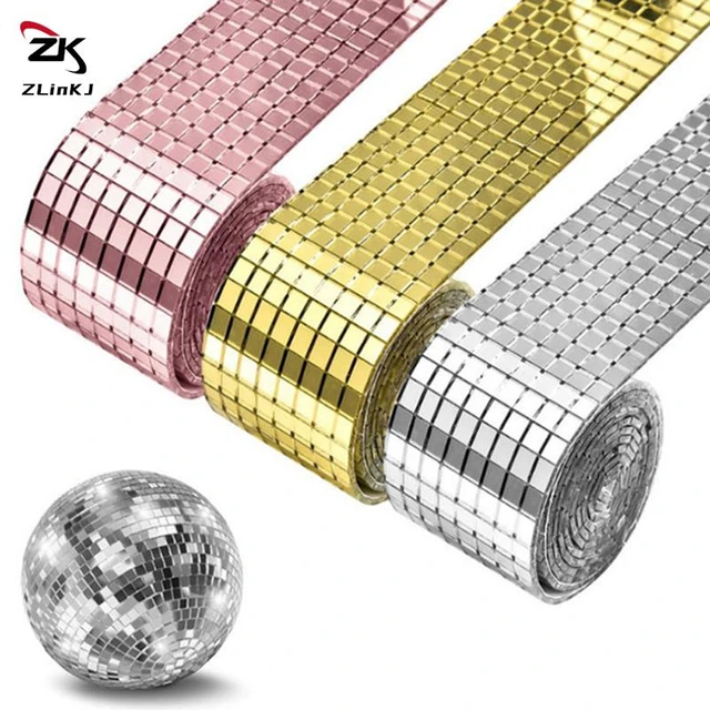 4320Pcs Silver Self Adhesive Mosaic Mirror Tiles for Crafts,for Disco Ball  Stickers Craft, (5X5mm,Silver) - AliExpress