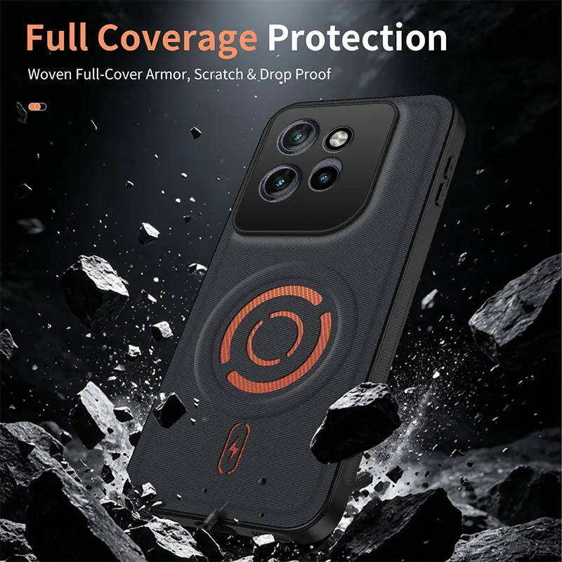 Premium Fabric Magnetic Phone Case