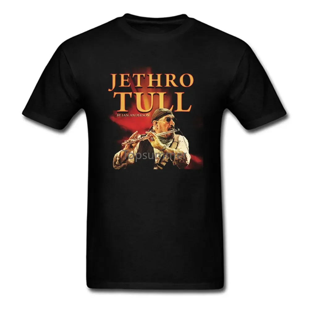 

New Jethro Tull 50Th Anniversary Usa Tour Dates Print Shirts Punk Men Women Cotton O Neck Short Sleeve Casual Music T-Shirt Tops