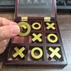 Classic Tic Tac Toe XOXO Wooden Strategy Board Games For Adults Kids Family Fun Party Favors Juegos De Mesa Divertidos 6