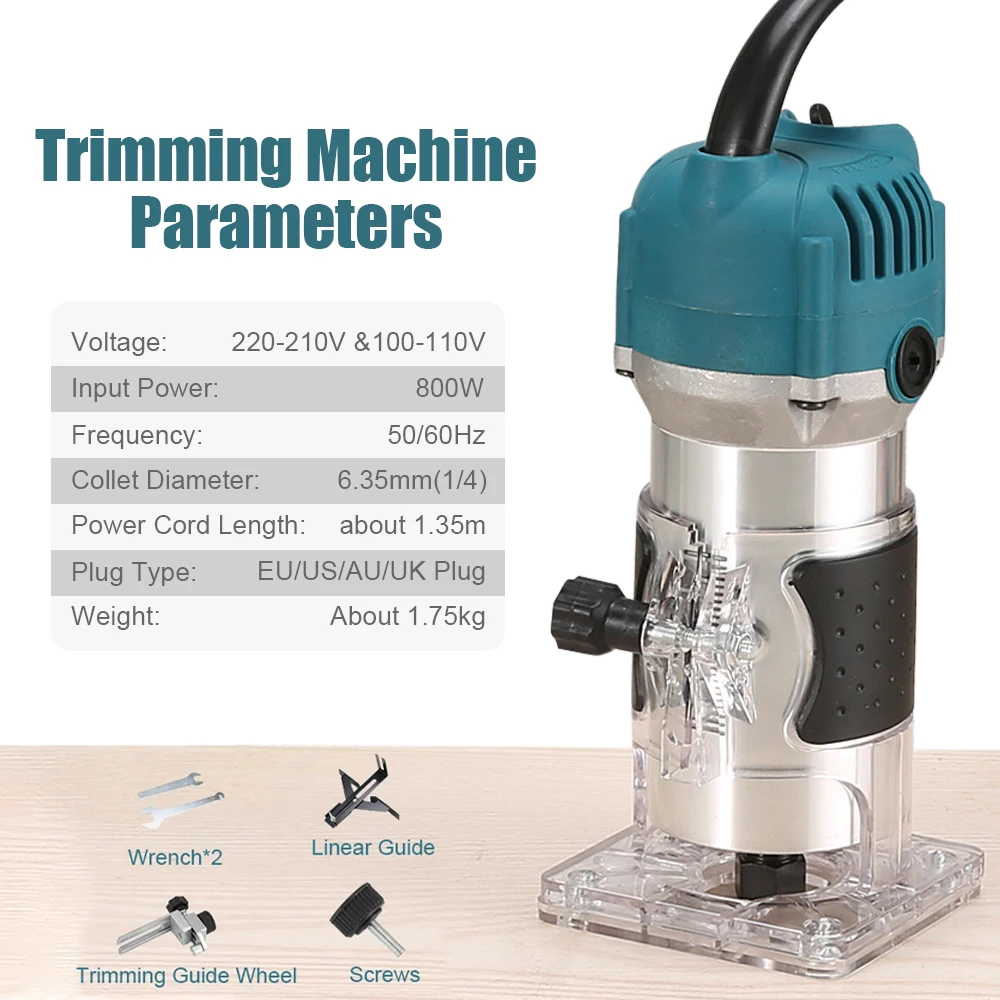 Electric Wood Router For Milling And Carving Tool | Woodworking Machine