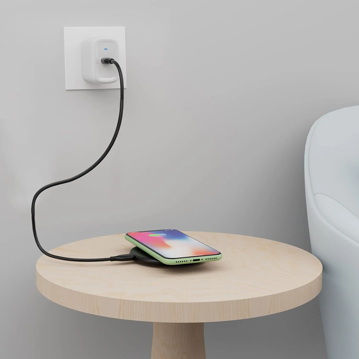 รูปสินค้า แท่นชาร์จไร้สายเร็ว 40W รองรับหลายรุ่น