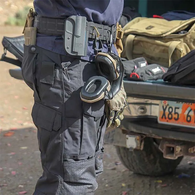 Intruder Tactical Pants Men Hunting Multi-pocket Secret Service Hiking Trousers Outdoor Wear-resistant Hunting Cargo Pant