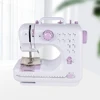 Portable Sewing Machine for Beginners Mini Electric Household Crafting Mending Overlock with 12 Stitches Presser Foot Pedal 2