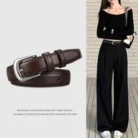 Belt Women's Retro Versatile Trendy Belt Summer New Instagram Style Small Crowd Waist Closing Jeans Belt Women - Image 5