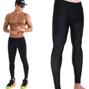 Men's Outdoor Water Sports Surfing Beach Swim Pants Sun Protection Anti-Jellyfish Diving RashGuard Fitness Bathing Legging Pants