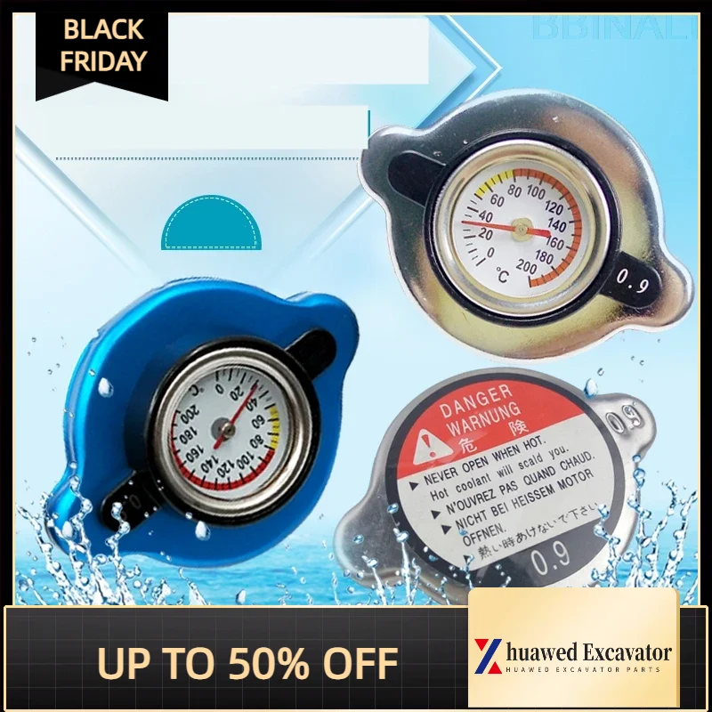 

Для Caterpillar Cat Hitachi Hyundai Sumitomo Kobelco Sk экскаватор Doosan Daewoo крышка резервуара для воды с датчиком температуры воды