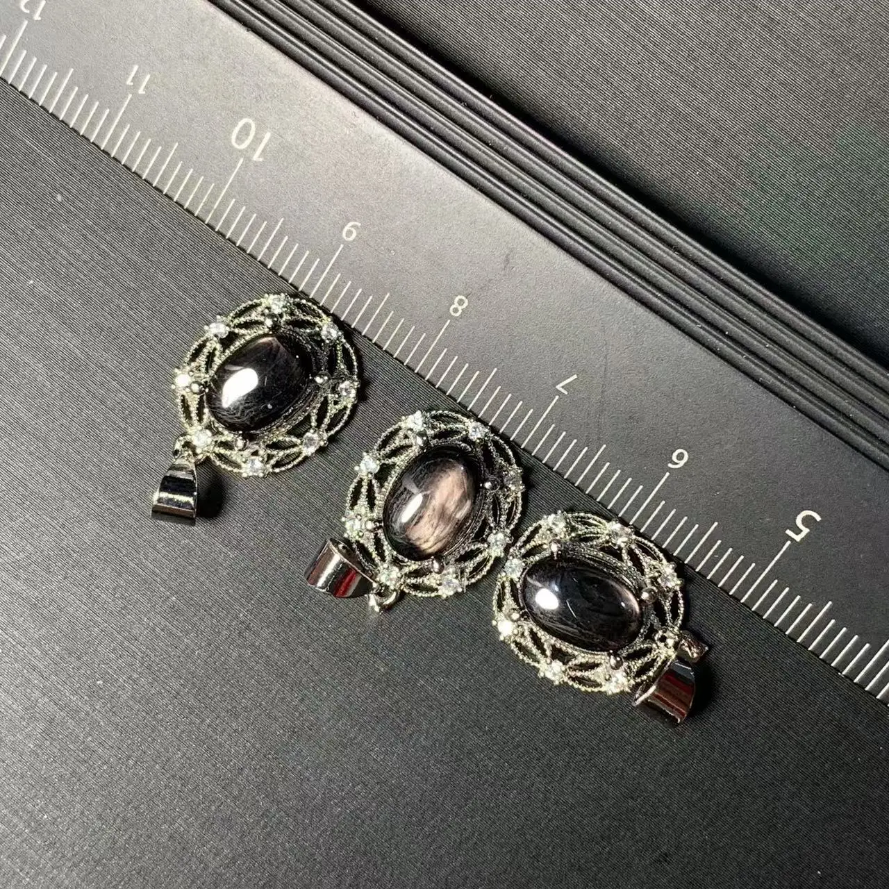 Natural Hypersthene Pendant Necklace Fine Jewelry Handmade Stones Wholesale Healing Energy Gift Lucky Jewelry