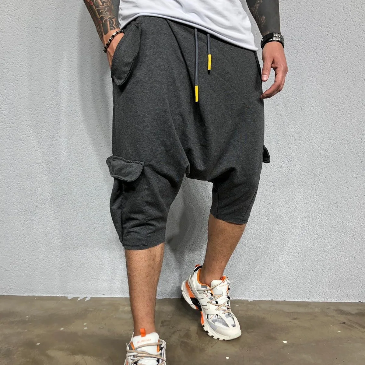 Jogger Harem Pants Breathable Sport Hip 