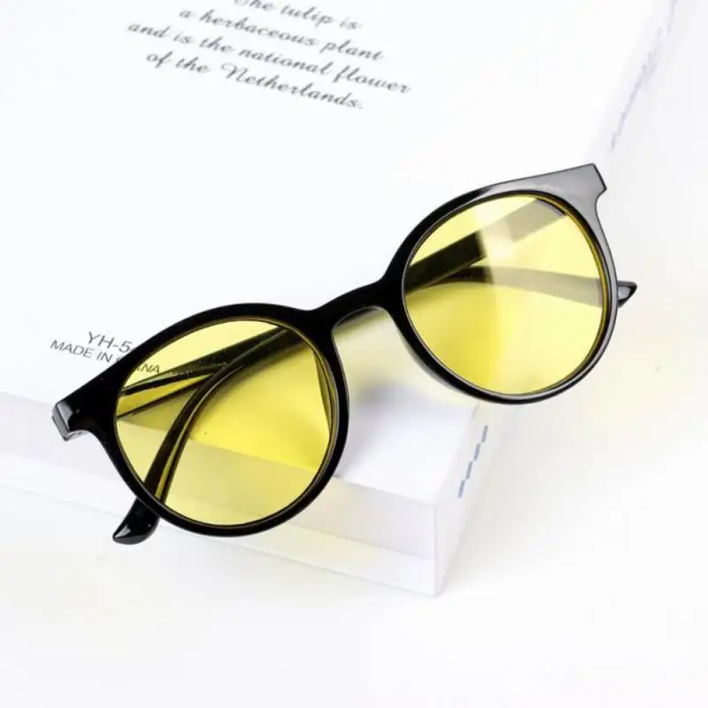 Children' Sunglasses Boys Girls Fashion Trendy Baby Sun Glasses UV Resistant Korean Version Round Frame Eyewear Outdoor_voghion.com