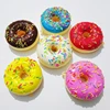 Soft Artificial Donut Bread Doughnuts Stress Relief Novelty Toy Squeeze Toys Simulation Cake Model Wedding Decoration 5
