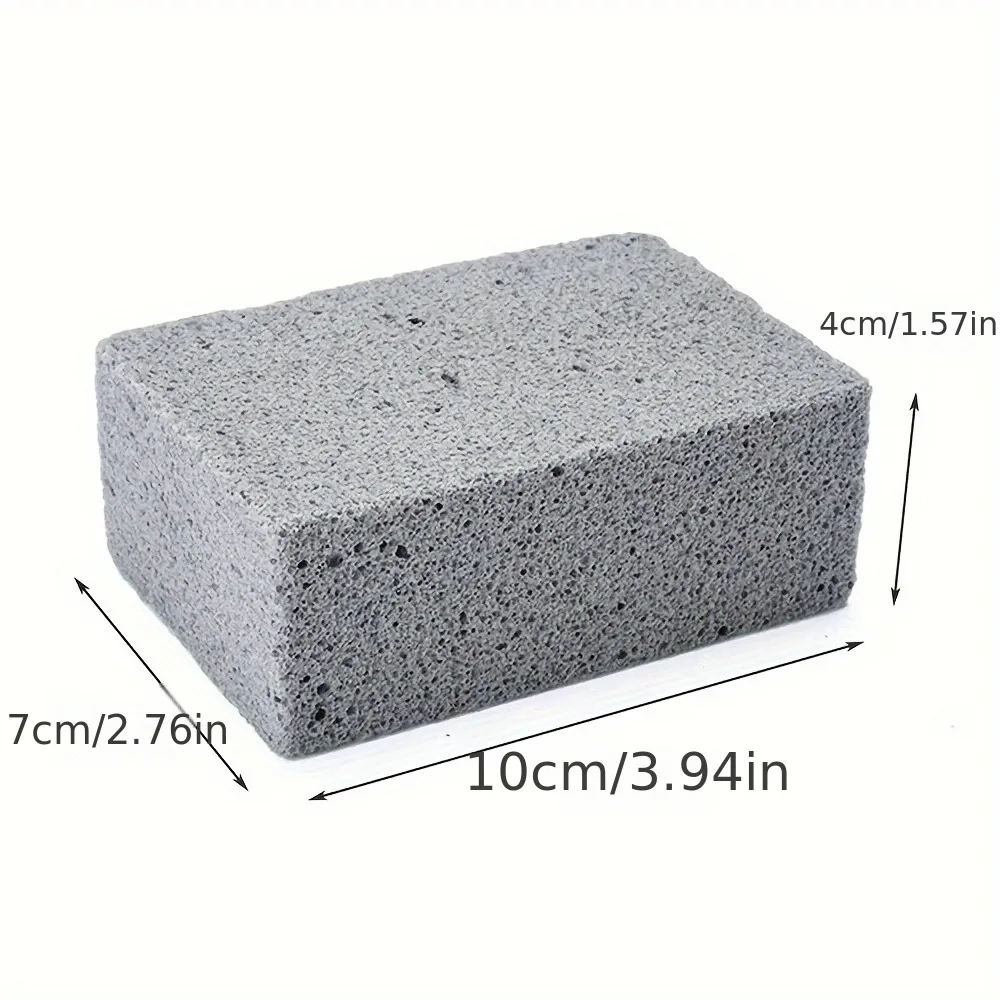 1pc Magic Grill Cleaning Stone-Non-Toxic, No Power Needed, Perfect for Outdoor BBQs & Home Use