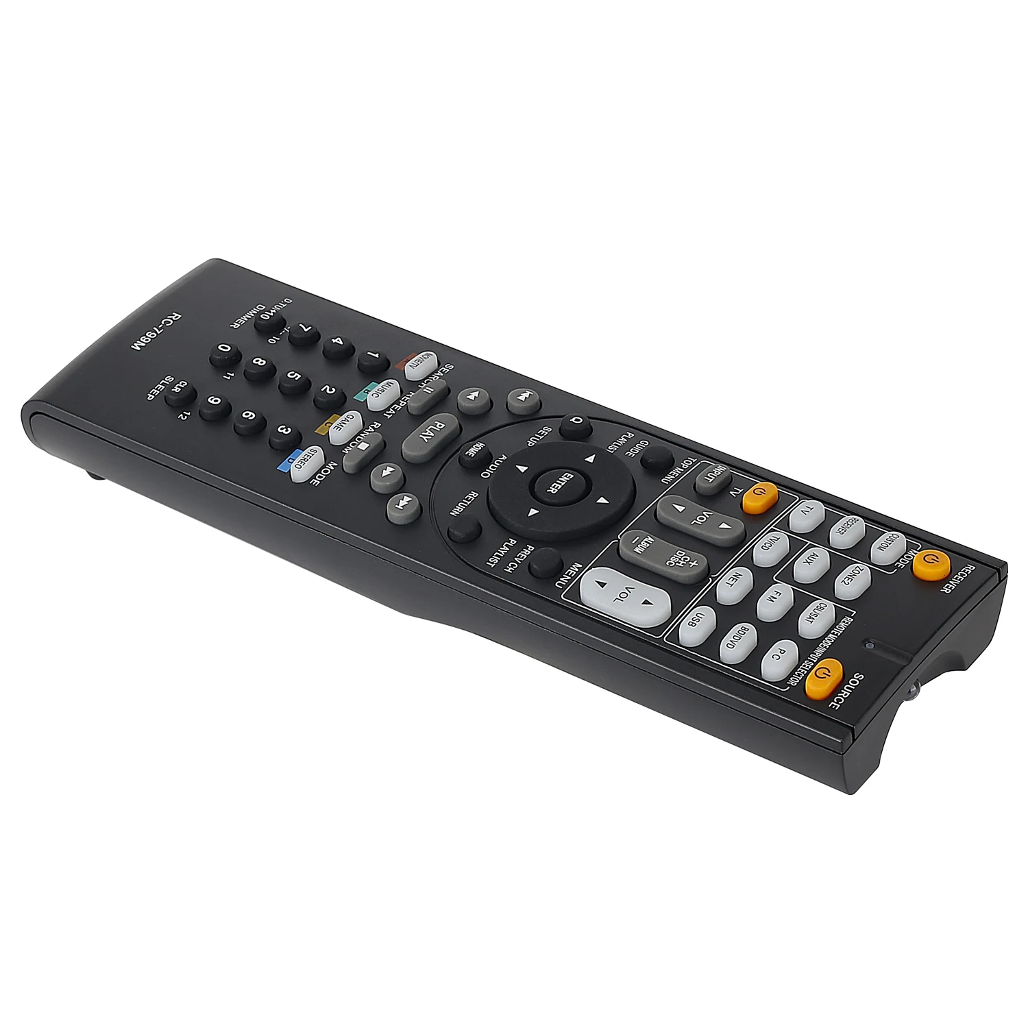 ALLIMITY Sostituisci Telecomando adatto per Onkyo AV Receiver RC-765M TX-SR608 RC765M TXSR608